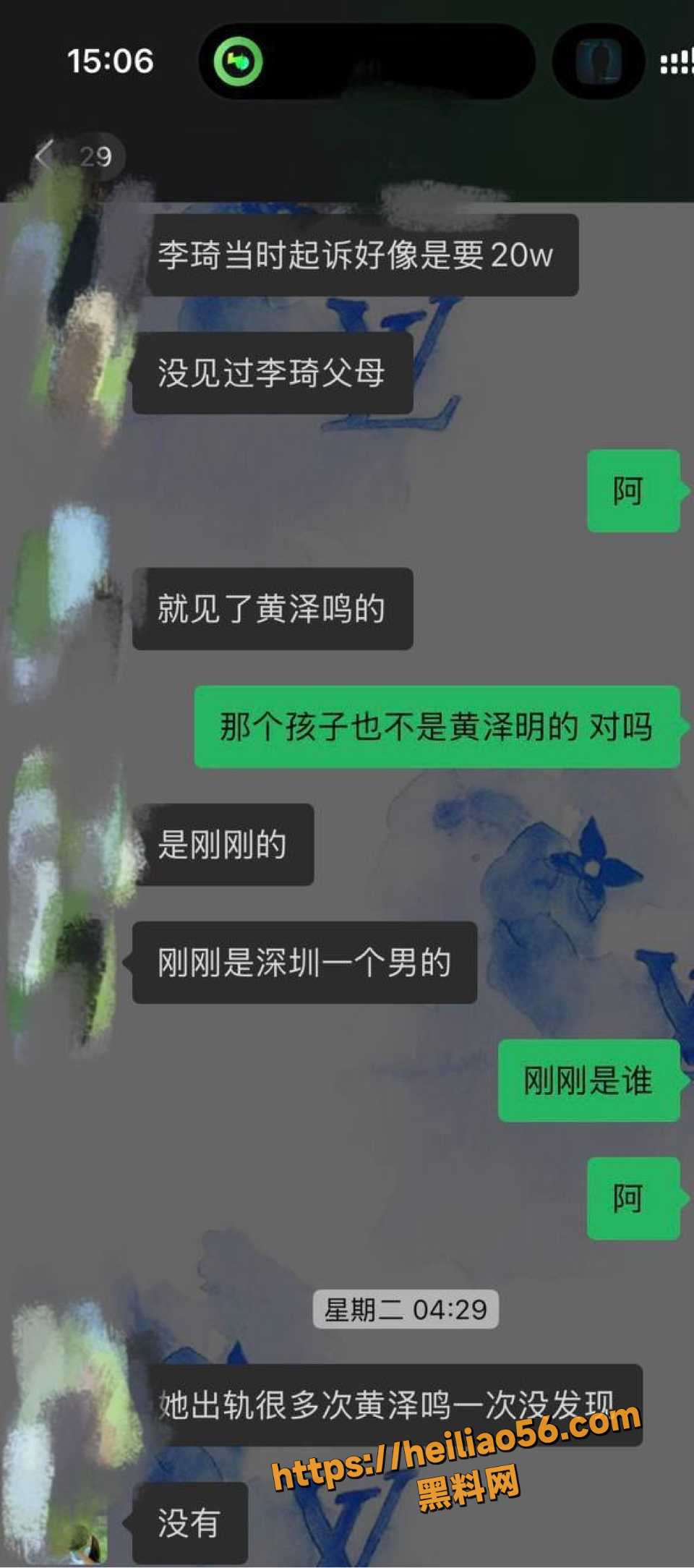 深圳李琦黑料曝光13