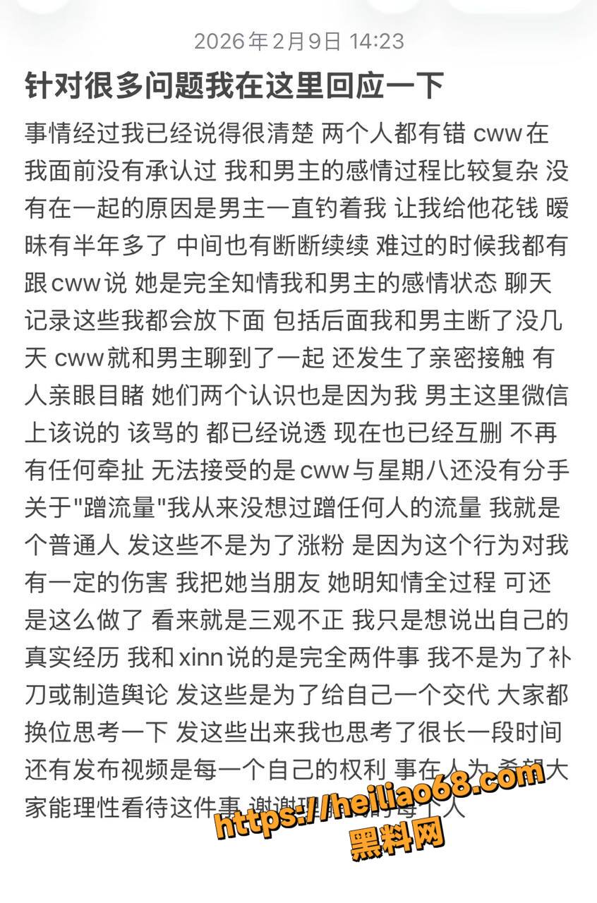 陈苇雯闺蜜门事件4
